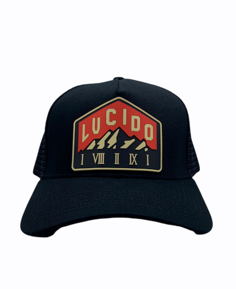  RED AND CREAM MOUNTAIN TRUCKER